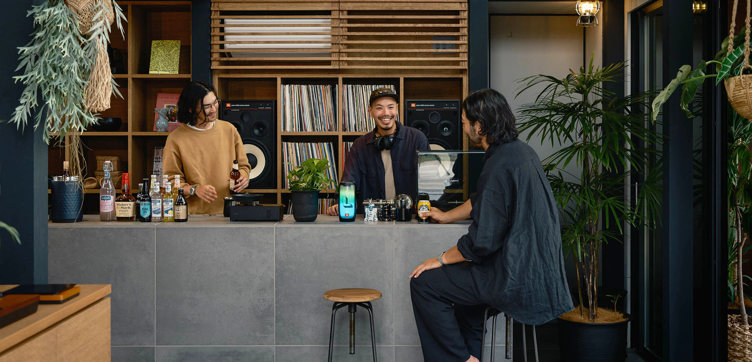 こだわりすぎてしまう人のための
家の真ん中に“好き”がある家。